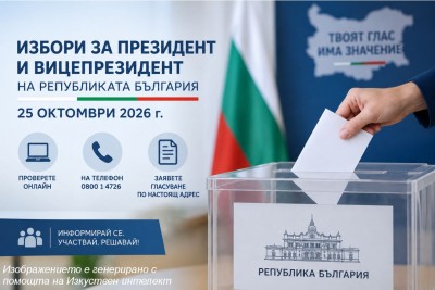Справка за избирателна секция и място за гласуване