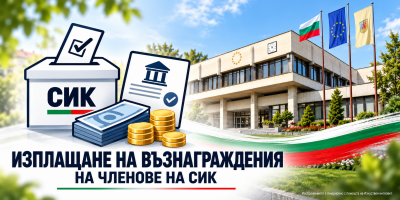 Информация относно изплащането на възнагражденията на членовете на СИК